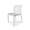 Plastic garden chairs